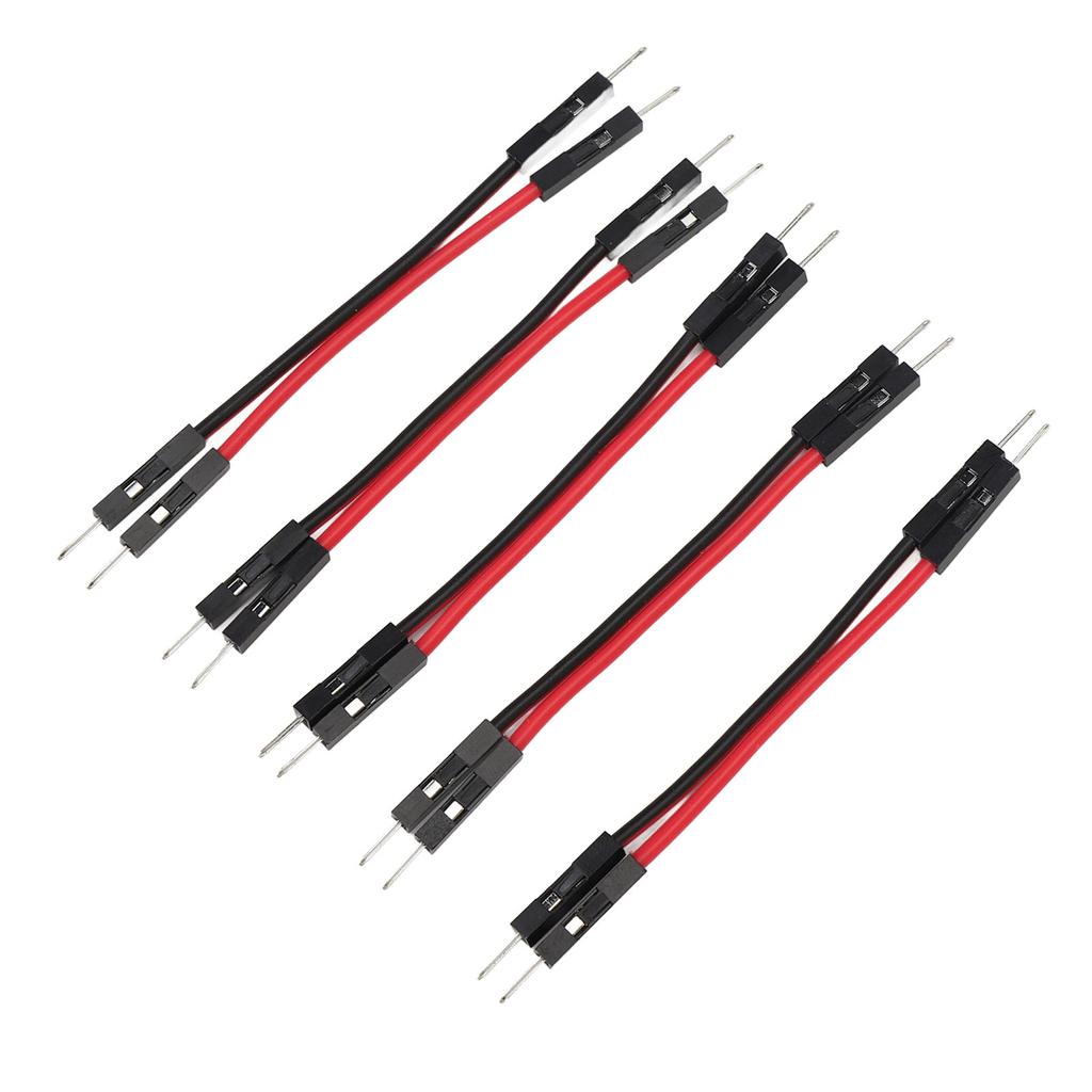 5PCS RC Motor Cable 2.54mm 2 Pin Dual Male Connector 030 050 180 Brushed Motor ESC Connection Cord