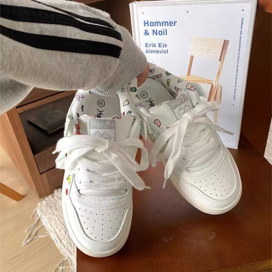 Design Spring Xiaohua New Niche Casual Thick Soles To Increase the Tide of Shoes