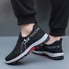 Shark mesh shoes men's outdoor lightweight hiking shoes large size breathable platform shoes one pedal single shoes men