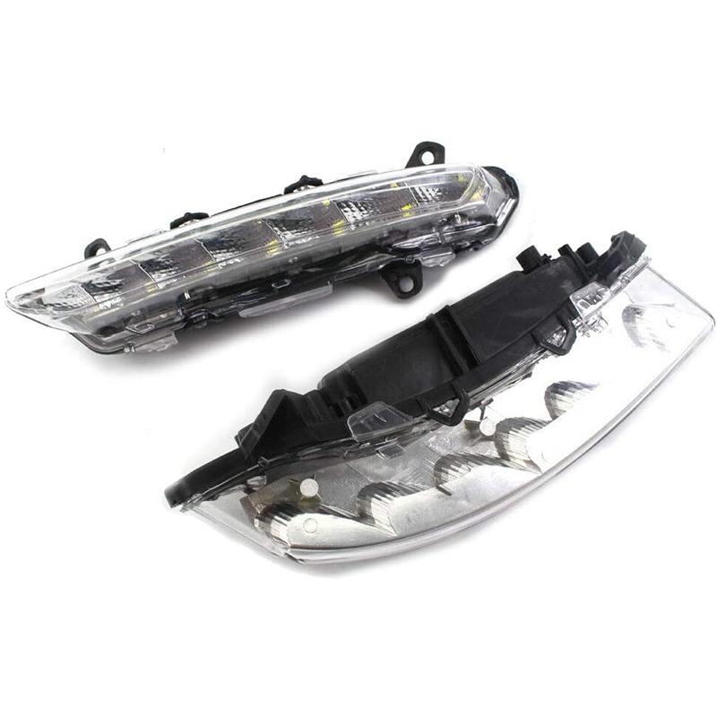 1 Pair L+R Led Drl Daytime Running Light for Mercedes S-Class 09-13 W221 S350 S500 2218201856 2218201756
