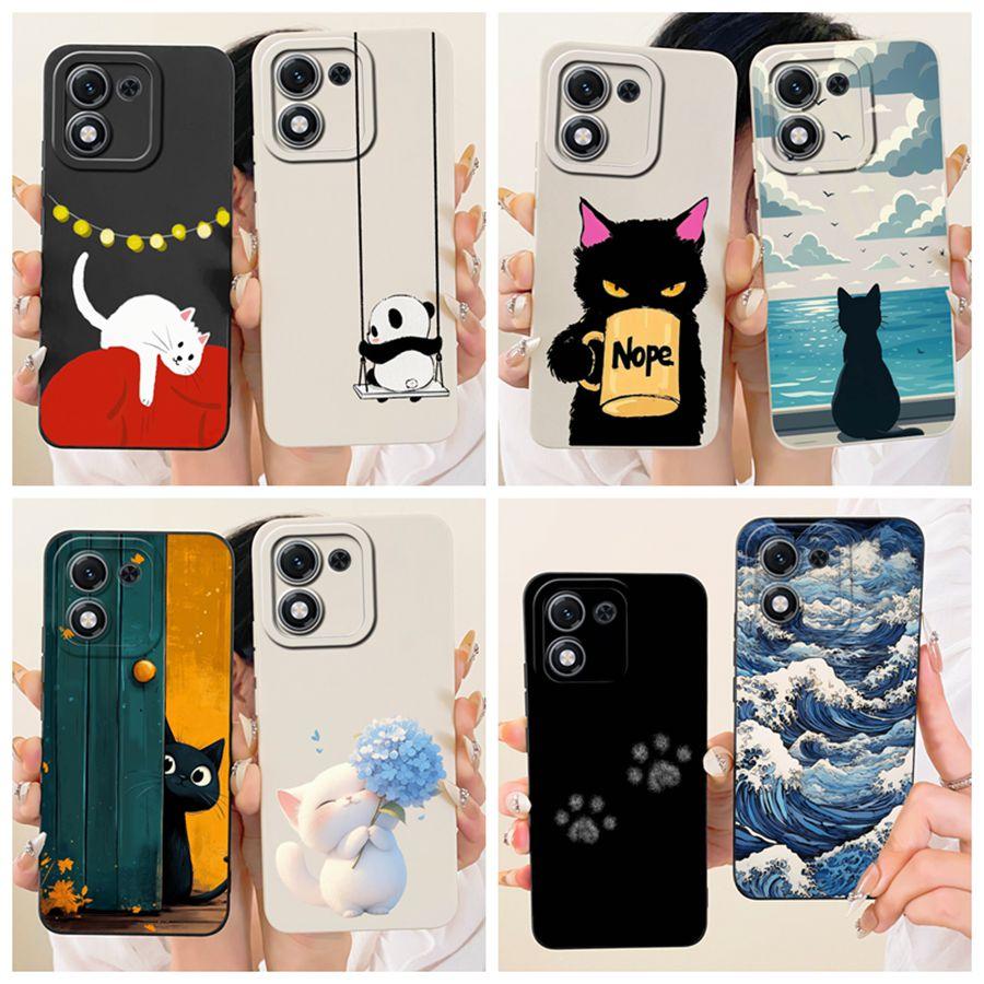 For Honor X70i 5G X 70 i Casing For ABR-AN00 Case Cover Luxury Fashion Cute Cartoon Funny Painted Silicone Phone Fundas