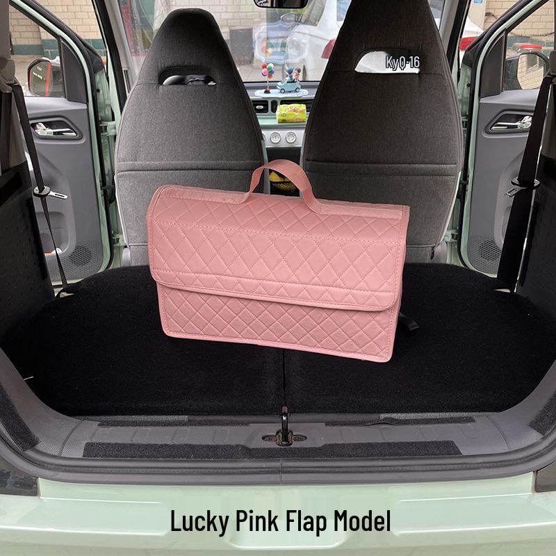 ארגונית תא מטען Bestune Pony Car: תיק פנימי לאחסון וכבל טעינה