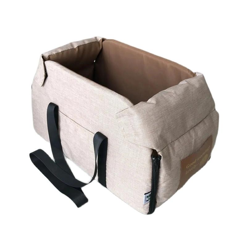 

Автокресло для маленькой собаки, сиденье на центральную консоль, сиденье-бустер для питомца для автомобиля, портативная переноска для щенка и кошки, безопасная дорожная сумка