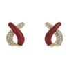 Mingqing Fashion S925 Silver Temperament Stud Earrings