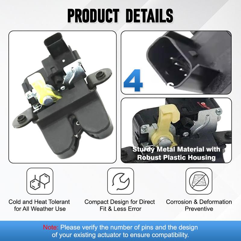 Rear Trunk Boot Lid Lock Latch for Hyundai Creta Ix25 2016 2017 2018 81230-C9000 81230C9000