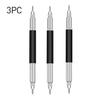 Double Head Engraving Marking Pen Tungsten Carbide Tip Etching Pencil Metal Glass Wood Carving Scribing Marker Tools 1/2/3pcs