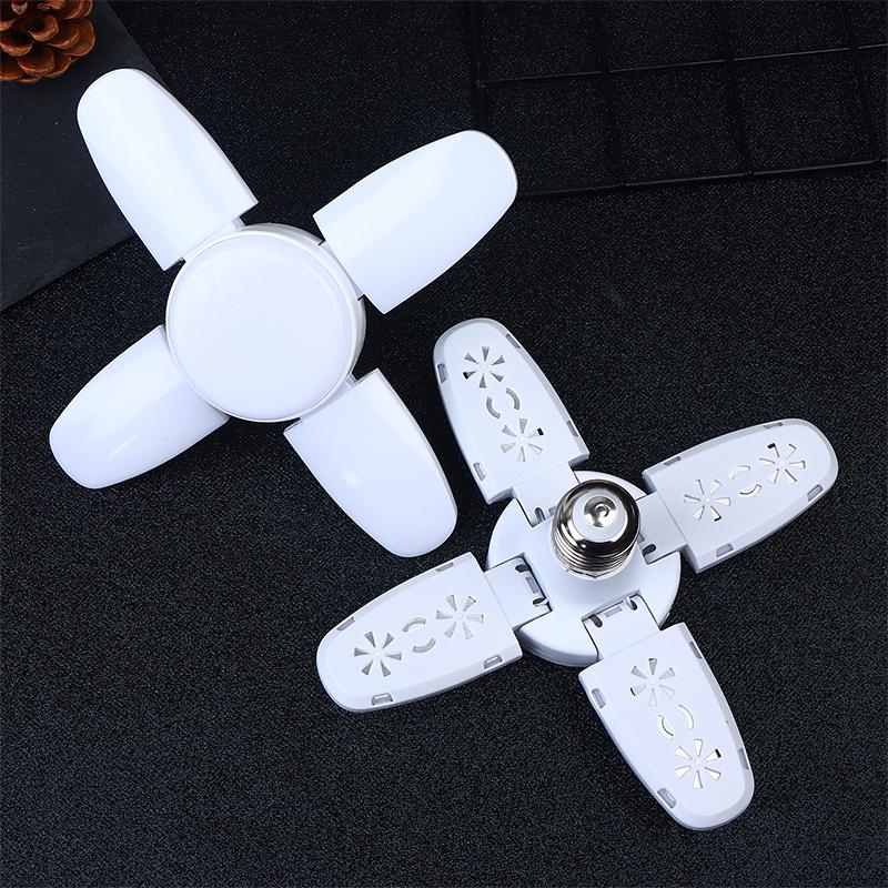 1Pc E27 Bulb Led Indoor Bulb Fan Leaf Super Bright Home Decoration Living Room Styling Light Ceiling Light Led E27 Bulb