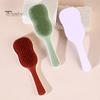 Peigne de massage à coussin d'air avec poils doux, peigne de coiffure à long manche pour éviter les enchevêtrements de cheveux, brosse antistatique de massage du cuir chevelu pour femmes et filles
