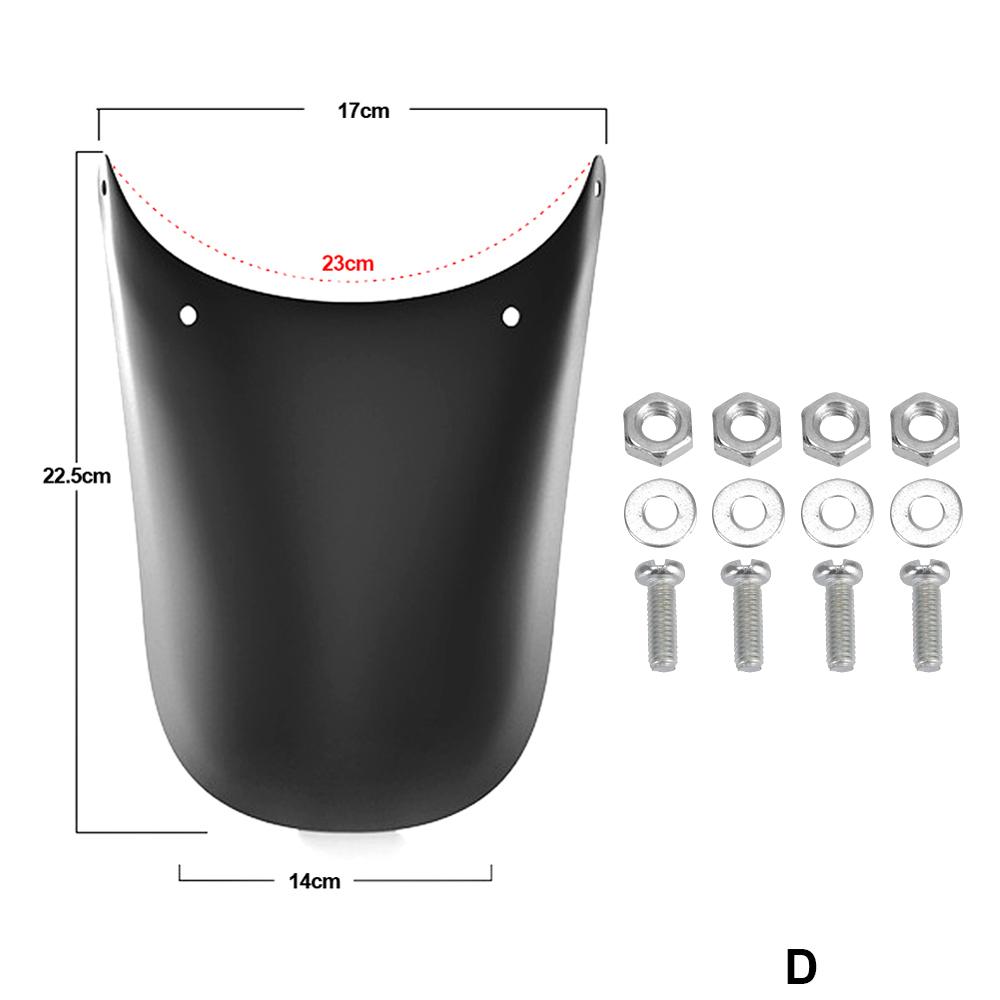 Motorcycle Front and Rear Fenders and Splash Guard Extenders for Cfmoto 150Nk Honda Cb19 Phantom 150 Suzuki Atv Feizhi 250