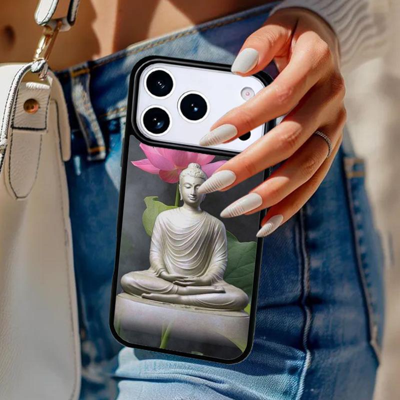 Shakyamuni Buddha Phone Case For iPhone 17 Air 14 15 13 12 Max Cover For Apple 16e 11 Pro Max Plus Coque