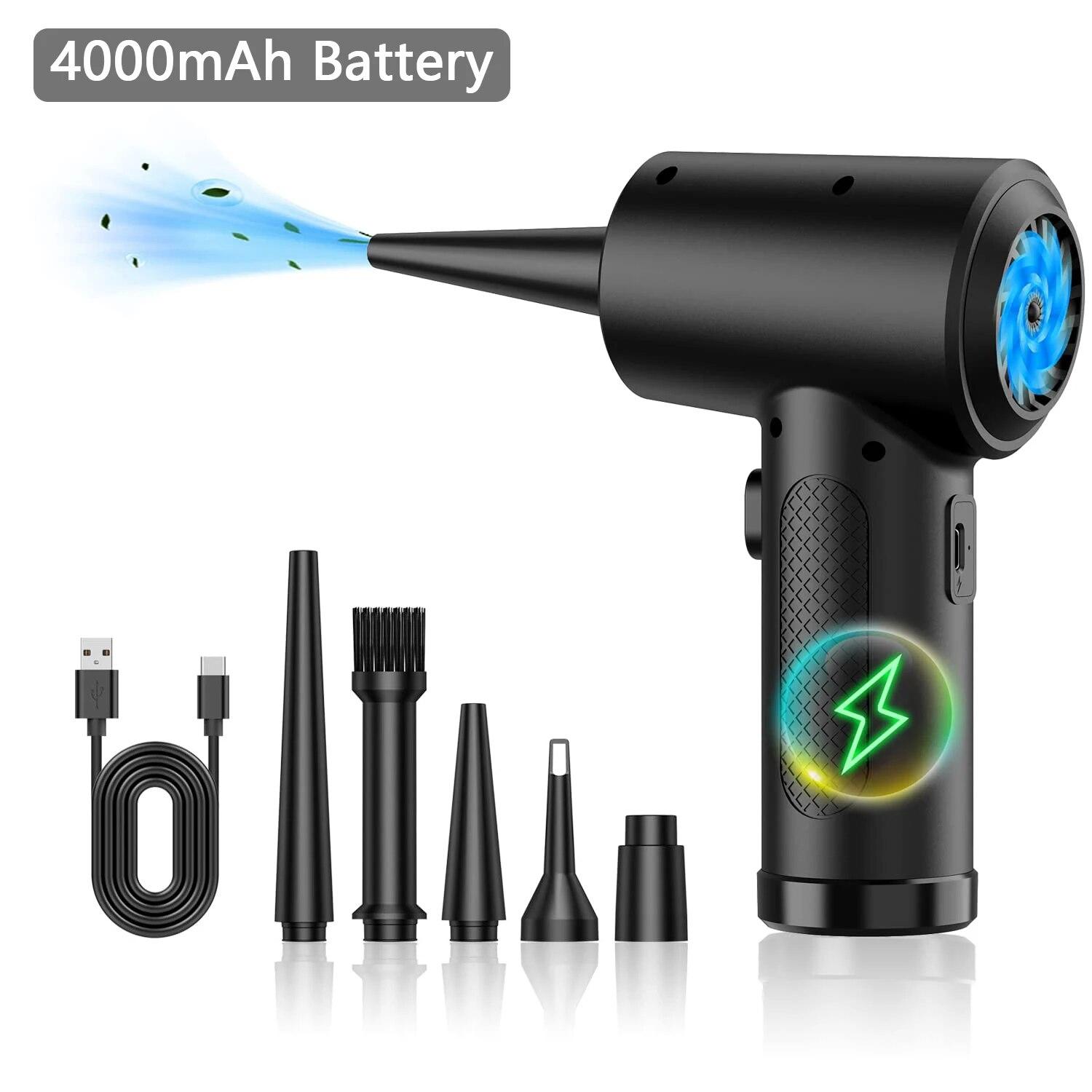 

Сжатый воздух Пылесос Электрический Перезаряжаемый Беспроводной Воздуходув Сжатый Воздух Для Очистки Компьютерной Клавиатуры Камеры Автомобиля Дома