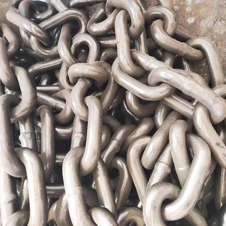 Mining Heavy-Duty Wear-Resistant Scraper Conveyor Link Chain with High Breaking Force