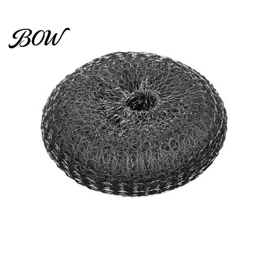 Ergonomic Cleaning Tool Stainless Steel Pot Brush, with Handle, Heavy Comfortable Grip Scrubber Duty Kitchen Scrubbing for Pans Grill Dishes
