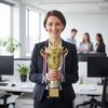 Metal Cup Trophy Cup Multi Size Prize Cup Awards Metal Model Award Cup  School Rewarding