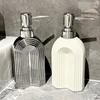 350ml Arched Shaped Soap Dispenser Press Type Shower Gel Bottles  Household