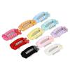 10Pcs Organza Bow Dog Hair Clip Light Weight Pet Head Flower Pet Hair Accessory  Daily Wear