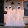 Straszny Świecący Duch Dekoracja Halloweenowa Stojący Fantoom na Zewnątrz na Trawnik Podwórko Ścieżkę Dom Nawiedzony Akcesoria Imprezowe i Dekoracje DIY