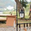 Gancho Lanterna de Camping Formato S Antiderrapante Aço Inoxidável Borracha Multifuncional Pendurador de Lâmpada de Tenda para