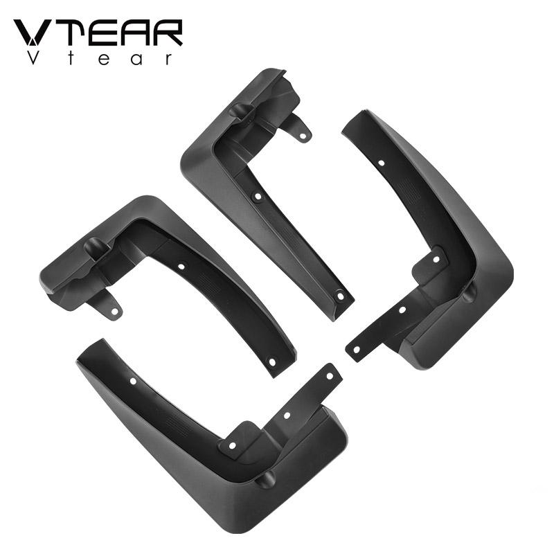 Vtear Fender Cover Decoration Exterior Car Splash Mudguard Anti-Dirty Trim Accessories Parts For BMW 318i 320d 330d
