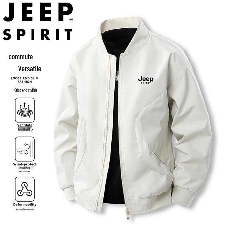 JEEP SPIRIT Men's Casual Baseball Jacket