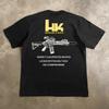Men's Patterned Heckler & Koch HK416 T-shirt 100% Cotton Perspiration Breathable High Quality Casual T-shirt Easy Sport