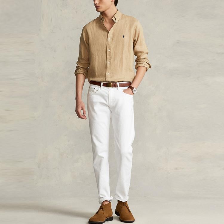 Polo Ralph Lauren SS23 Shirt Men's Khaki MNPOWOV16822143-250