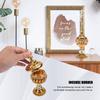 Incense Burner Incense Bakhoor Charcoal Incense Burner Metal Arab Censer Desktop Decor For Incense Sticks Cones