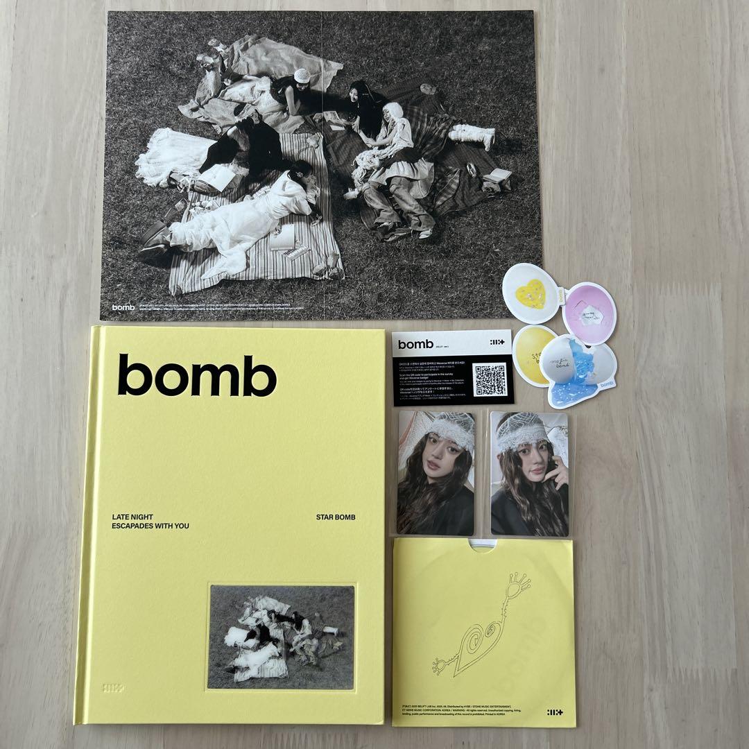 

[USED] ILLIT BOMB Standard Edition STAR BOMB Edition Opened Minju Complete