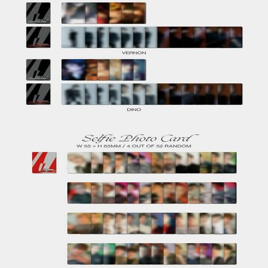 SEVENTEEN Attacca [CARAT / Random ver.] Album + 4 Gift