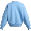 Under Armour Rival Loose Crew Neck Long Sleeve Sweatshirt Women Tops Sky-Blue 1386463-465