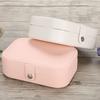 Portable Jewelry Box Earring Ear Stud Ring Necklace Holder Storage Organizer Case