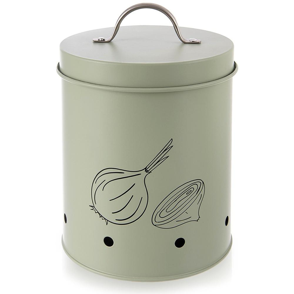 Contenant à fruits et légumes en métal vert GREENISH 2,4 l