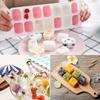 14 Grids Silicone Ice Cube Mold with Cover Square Ice Cube Tray Mold Ice Cube Manufacturer Bar DIY Ice Cocktail Freezing Tool