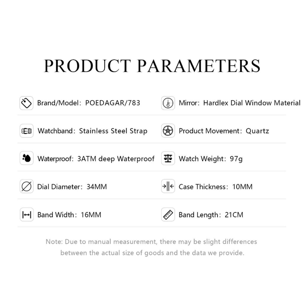 Luxury Ladies Watch Stainless Steel Waterproof Quartz Watch High Quality Female Clock Elegant Women's Watches