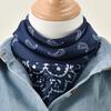 Women's Paisley Printed Square Headscarf, A Multifunctional Fashionable Scarf, A Versatile Item for Women's Commuting and Leisure.