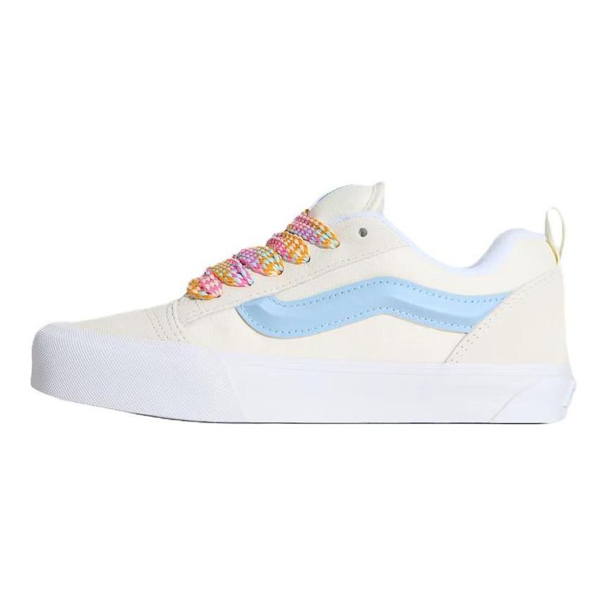 Vans Knu Skool Low top Skateboard Shoes Unisex Beige Blue Sneakers VN000D6ZZ5D
