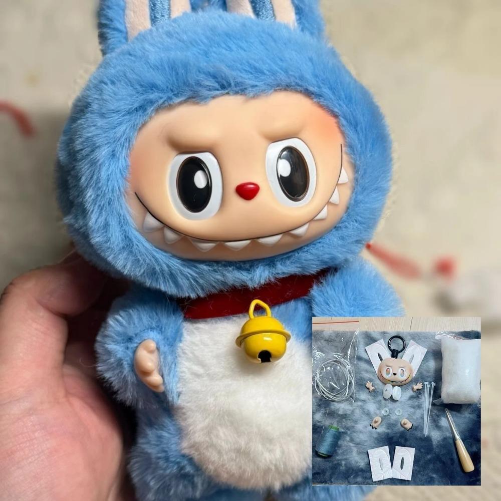 

Новый Для Labubu Полный Набор Материалов для Изготовления Кукол DIY Производство Трендовые Игрушки Подвески для Сумок Настольные Украшения Аксессуары
