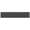 Day and Night - Day and Night Anthracite Gray Hallway Rug 50x300 Cm