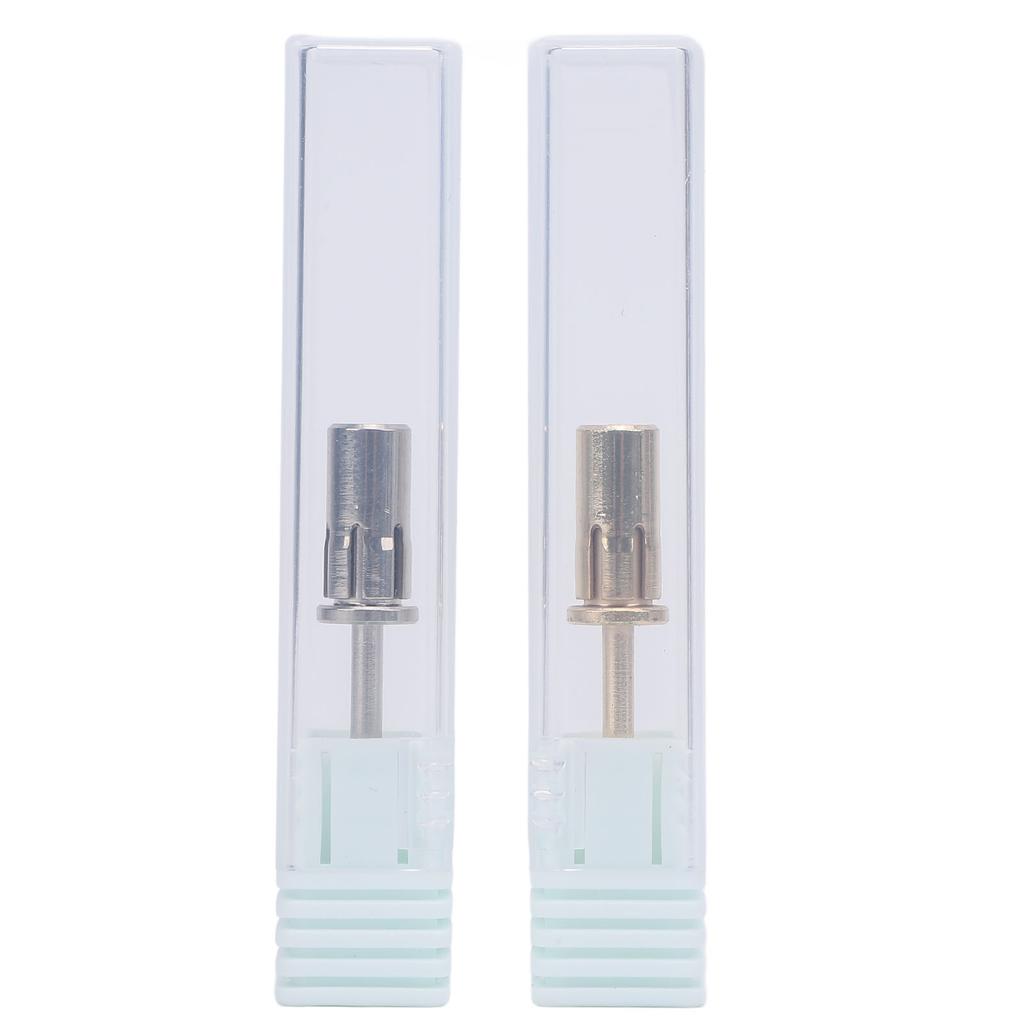 2 PCS Mandrel Bit for Nails for Acrylic Nails Tungsten Steel Professional Manicure Pedicure Tool
