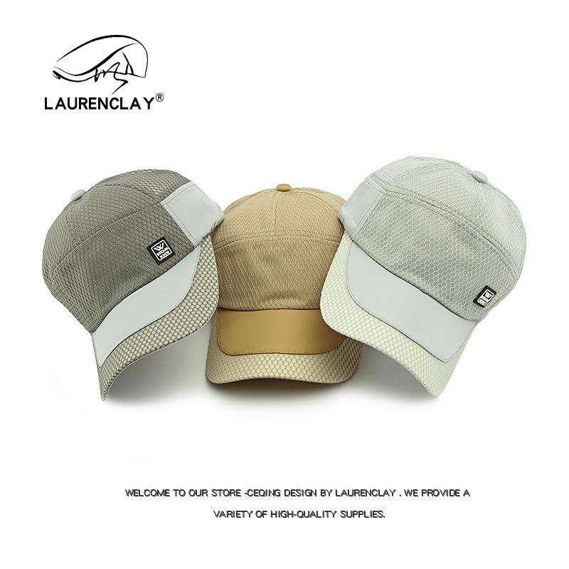 Summer New Quick-drying Cap Men's Outdoor Sunscreen Visor Sports Baseball Cap Hot Stamping Letter Sunshade Cap Women