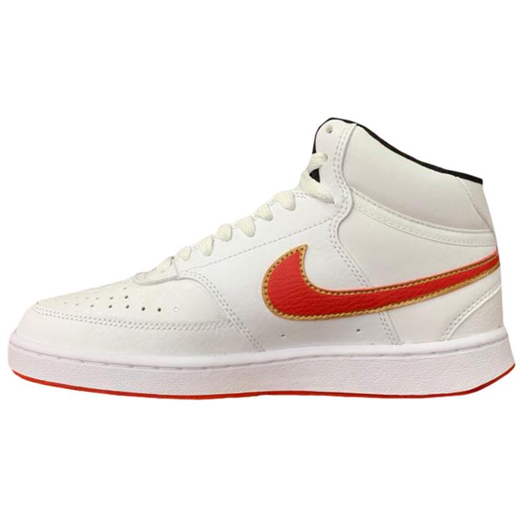 New Nike Court Vision Mid White/Red Women's DD8494-169