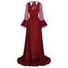Medieval Victorian Costume Dress With Comfortable Linen Material For Costume Parties
