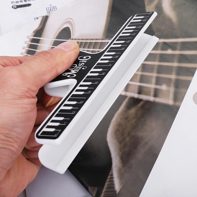Music Note Clip Music Clip Book Page Clip Plastic Big Music Stationery Book Clip Music Book Page Holder Practice Parts