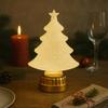 Choinka Led Vergionic 16 Cm Kryształowa Ozdoba Świąteczna Lampka Dekoracja