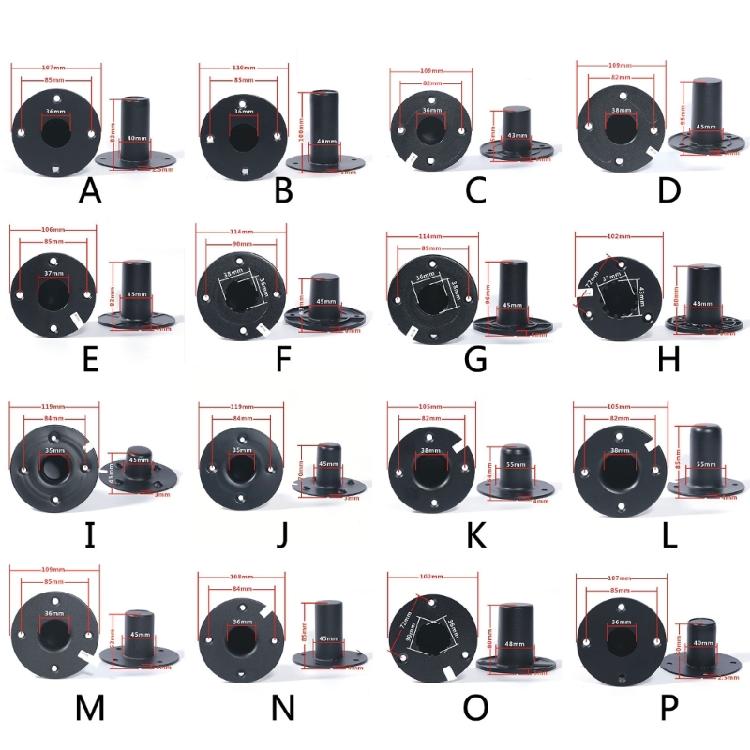 Professionelle Bühnen-Lautsprecherbasis mit Metall-Lautsprecherständerbasis für sichere Montage