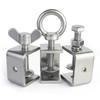 1pc 304 Stainless steel suspension ring nut Bolt Hardware fastener Buckle Accessories U-shaped nut buckle Hardware accessories