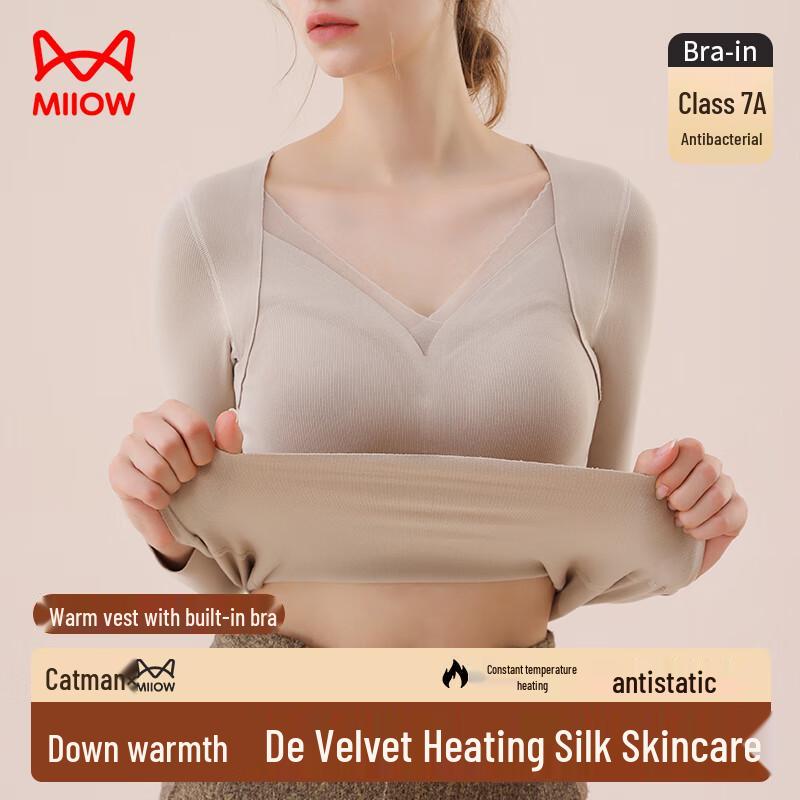 

Maoren Women s Thermal Top with Lace & Chest Pads 2XL (175/100)