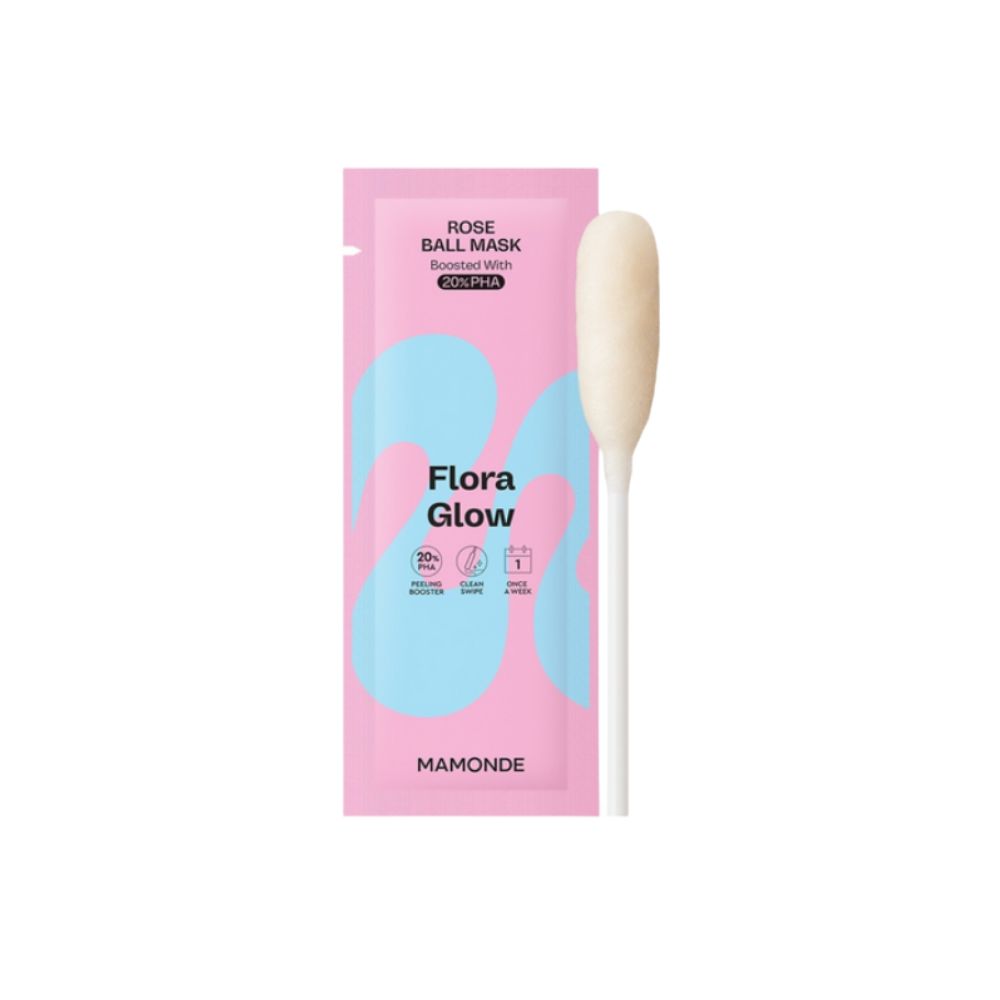 Mamonde Flora Glow Rose Mask Pad (3.5ml x 5ea) x 1ea