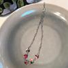 Simple Daisy Flower Charm Necklace Sweet Cool Choker Metal Chain Clavicle Chain