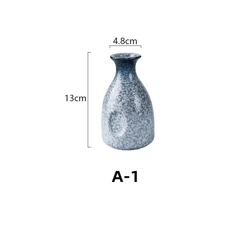 Japanese Sake Kettle Household Ceramic Baijiu Dispenser Baijiu Bottle Wine Cup Bar Restaurant Drinking Supplies Accessories
